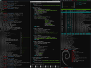Tiling window manager i3wm Debian Work